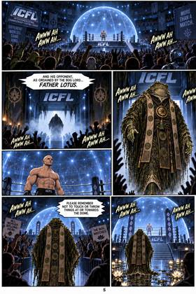 Read ICFL  - Interdimensional Champion Fighting League  1 Page 6 in English