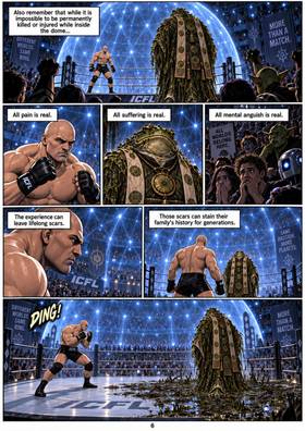 Read ICFL  - Interdimensional Champion Fighting League  1 Page 7 in English