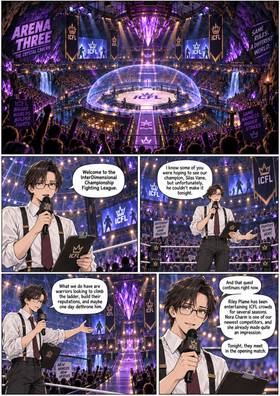 Read ICFL  - Interdimensional Champion Fighting League  3 Page 2 in English