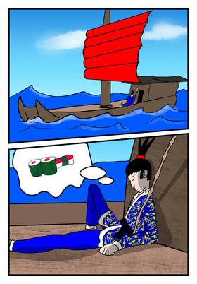 Read blue samurai  1 Page 2 in English