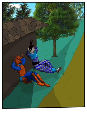 Read blue samurai  3 Page 2 in English
