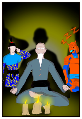 Read blue samurai  4 Page 2 in English