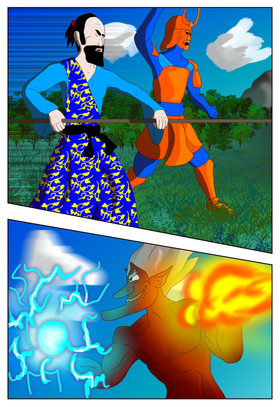 Read blue samurai  6 Page 2 in English