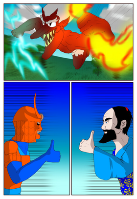 Read blue samurai  6 Page 8 in English