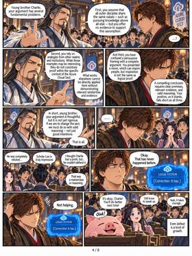 Read I Died During a College Debate and Awoke as The Heavenly Debater  6 Page 4 in English