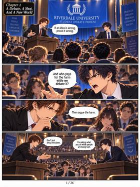 Cover image for I Died During a College Debate and Awoke as The Heavenly Debater