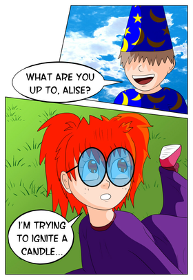 Read THE WORLD OF LEGENDS Alises Story  13 Page 3 in English