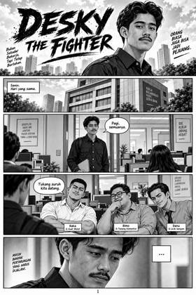 Read Desky The Fighter  1 Page 2 in Indonesian