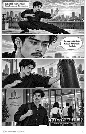Read Desky The Fighter  2 Page 2 in Indonesian