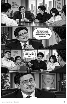 Read Desky The Fighter  2 Page 6 in Indonesian