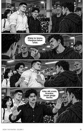 Read Desky The Fighter  2 Page 9 in Indonesian