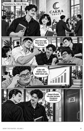 Read Desky The Fighter  3 Page 5 in Indonesian