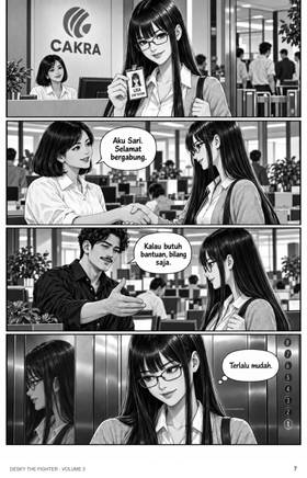 Read Desky The Fighter  3 Page 8 in Indonesian