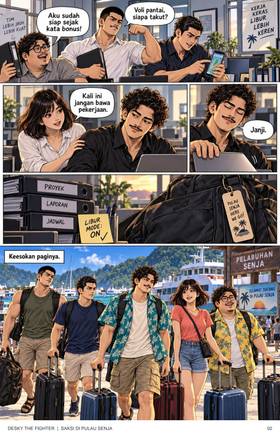 Read Desky The Fighter  4 Page 3 in Indonesian
