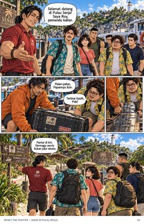 Read Desky The Fighter  4 Page 5 in Indonesian