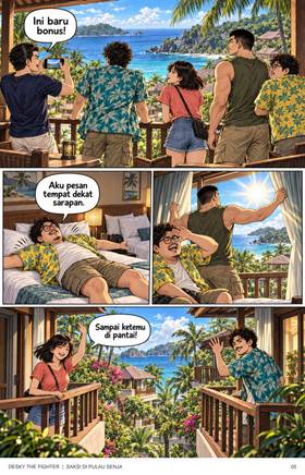 Read Desky The Fighter  4 Page 6 in Indonesian