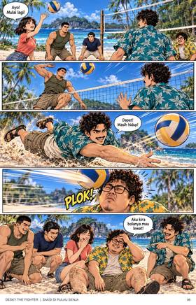 Read Desky The Fighter  4 Page 7 in Indonesian
