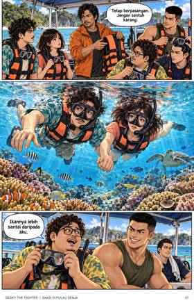 Read Desky The Fighter  4 Page 8 in Indonesian