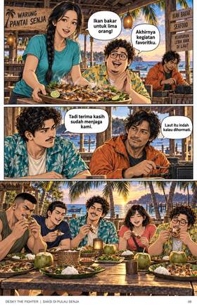 Read Desky The Fighter  4 Page 9 in Indonesian