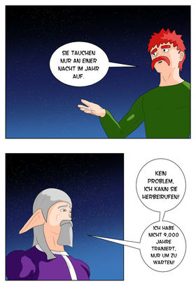 Read THE WORLD OF LEGENDS Alises Story Deutsch  21 Page 3 in German