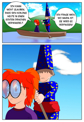 Read THE WORLD OF LEGENDS Alises Story Deutsch  22 Page 2 in German