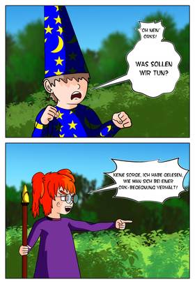 Read THE WORLD OF LEGENDS Alises Story Deutsch  29 Page 3 in German