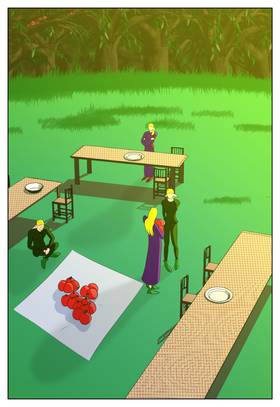 Read THE WORLD OF LEGENDS Alises Story Deutsch  39 Page 3 in German