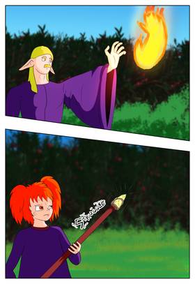 Read THE WORLD OF LEGENDS Alises Story Deutsch  43 Page 2 in German