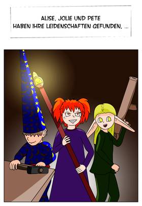 Read THE WORLD OF LEGENDS Alises Story Deutsch  55 Page 2 in German