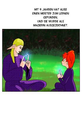 Read THE WORLD OF LEGENDS Alises Story Deutsch  56 Page 2 in German