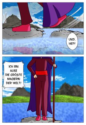 Read THE WORLD OF LEGENDS Alises Story Deutsch  57 Page 2 in German
