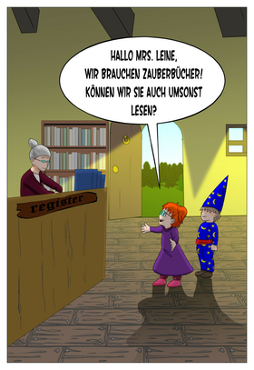 Read THE WORLD OF LEGENDS Alises Story Deutsch  3 Page 3 in German
