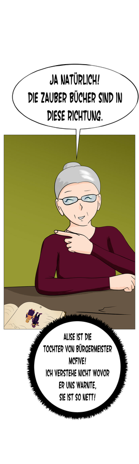 Read THE WORLD OF LEGENDS Alises Story Deutsch  3 Page 4 in German