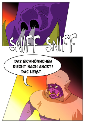 Read THE WORLD OF LEGENDS Alises Story Deutsch  6 Page 8 in German