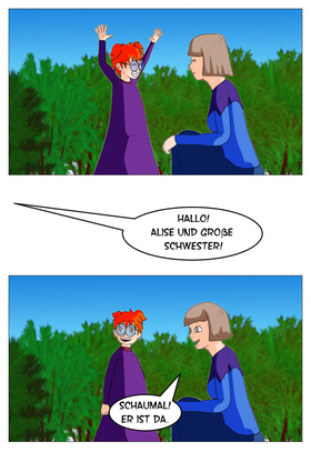 Read THE WORLD OF LEGENDS Alises Story Deutsch  8 Page 6 in German