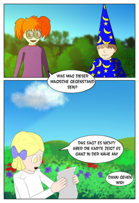Read THE WORLD OF LEGENDS Alises Story Deutsch  16 Page 3 in German