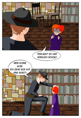 Read THE WORLD OF LEGENDS Alises Story Deutsch  17 Page 3 in German