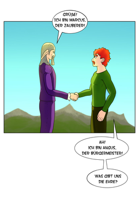 Read THE WORLD OF LEGENDS Alises Story Deutsch  20 Page 2 in German