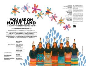 Read You Are on Native Land: A Charity Comic for Indigenous Rights  1 Page 3 in English