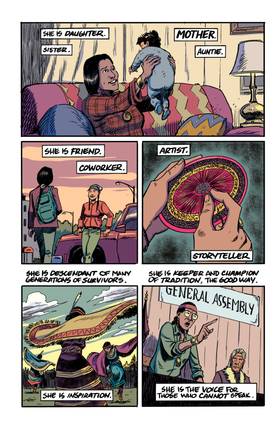 Read You Are on Native Land: A Charity Comic for Indigenous Rights  1 Page 6 in English