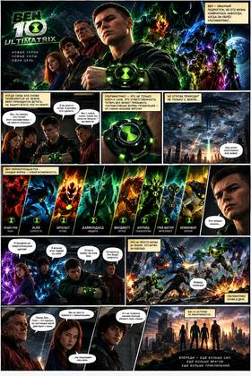 Read Бен 10. Битва за землю  1 Page 2 in Russian