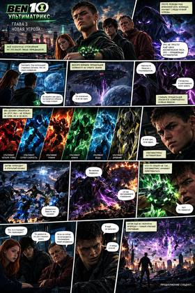 Read Бен 10. Битва за землю  1 Page 4 in Russian