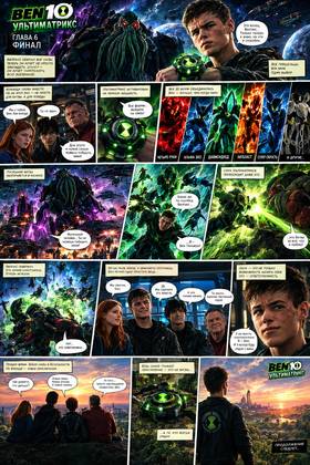 Read Бен 10. Битва за землю  1 Page 6 in Russian