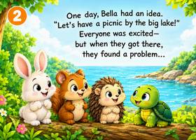 Read Friends Help, Hearts Grow  1 Page 3 in English