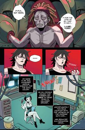 Read Big Tiddie Goth Girlfriends on the Moon  2 Page 6 in English