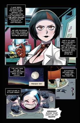 Read Big Tiddie Goth Girlfriends on the Moon  2 Page 7 in English