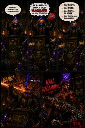Read Clan Vanguardia RuneScape Comics  8 Page 6 in Spanish