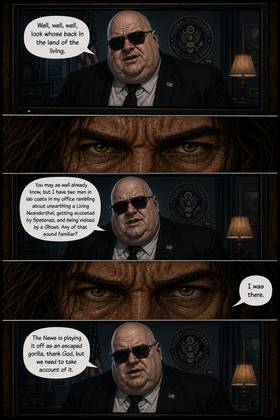 Read Last Living Neanderthal: Welcome Home  3 Page 5 in English