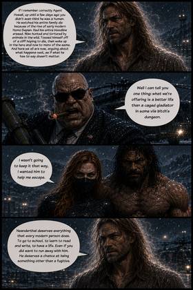 Read Last Living Neanderthal: Welcome Home  6 Page 3 in English