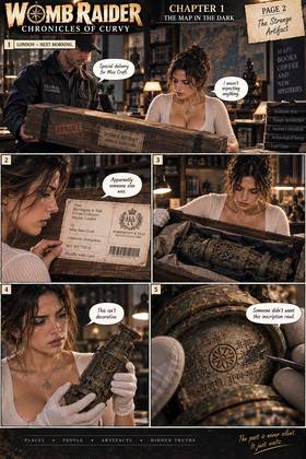 Read WOMB RAIDER: CHRONICLES OF CURVY  1 Page 3 in English